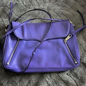 Beautiful blue spring bag.